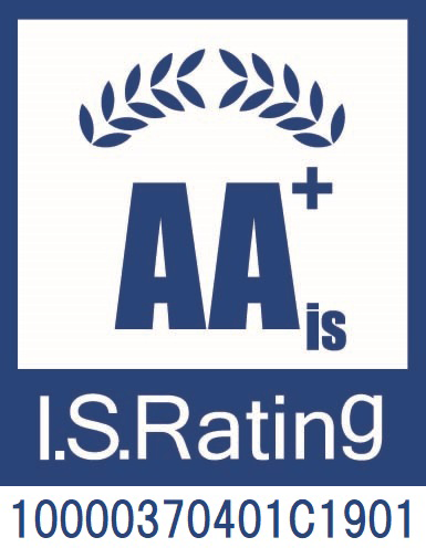 I.S.Rating AA+isロゴ